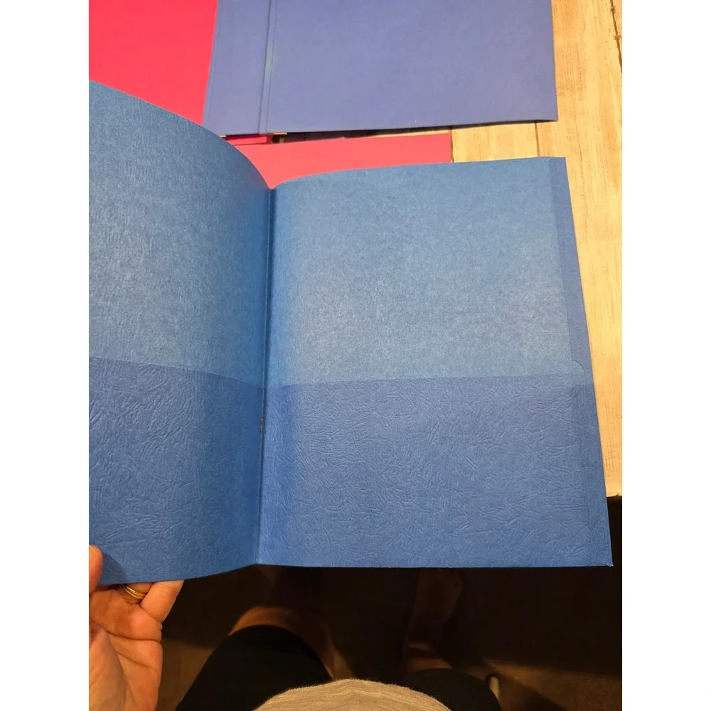 Vintage 90s Mead Trapper Keeper Portfolios & American Blues Denim Folders Lot
